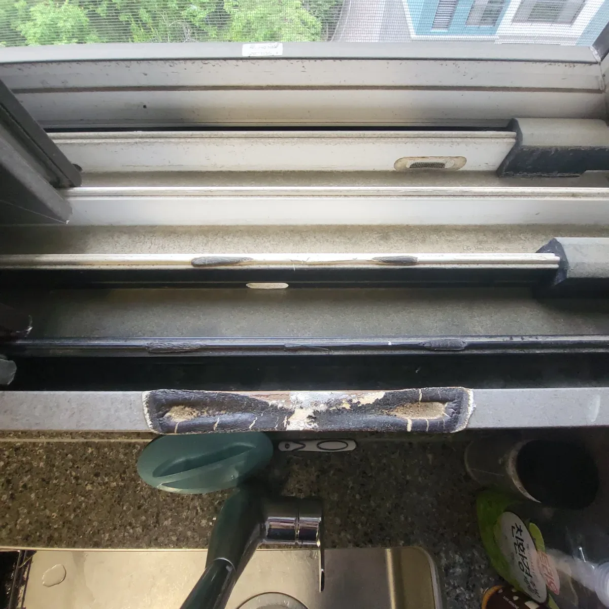 샷시복원 부산 시공 전